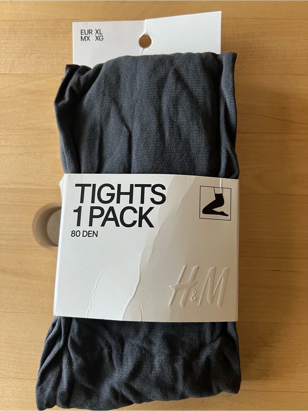 H&M Dark Gray Tights – 1 Pack